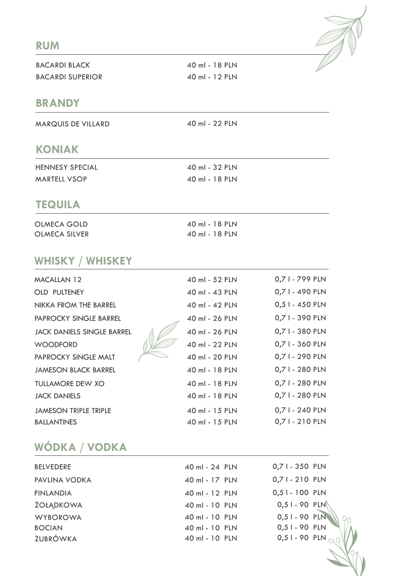 Menu Restauracja Rogata. Twój Steak House-1