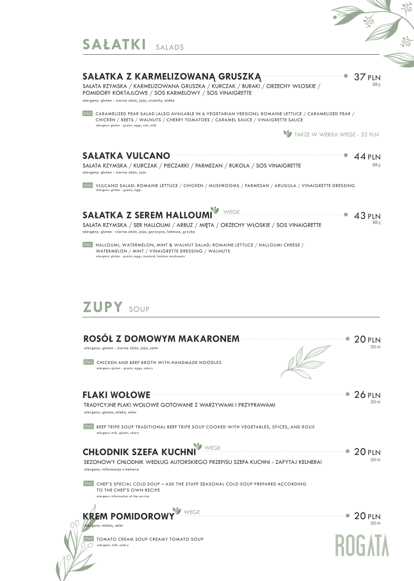 Menu Restauracja Rogata. Twój Steak House-6