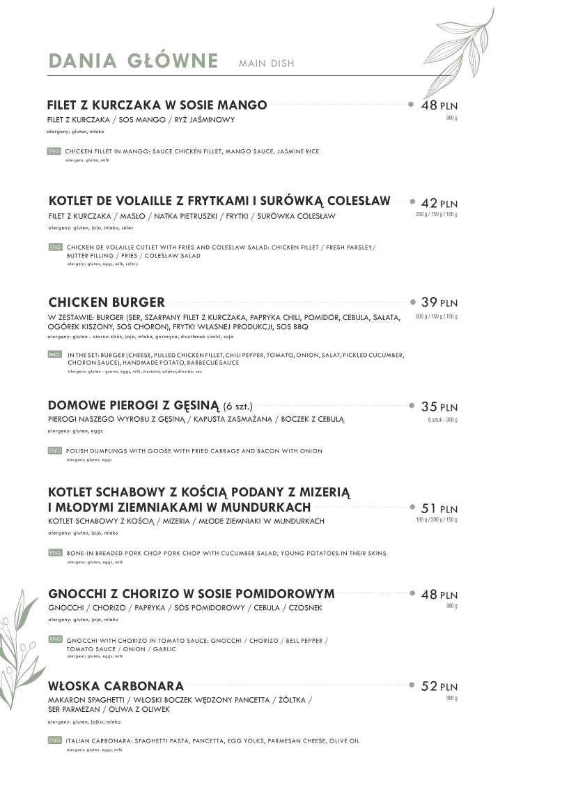 Menu Restauracja Rogata. Twój Steak House-7